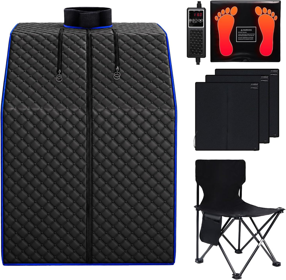 Sauneras Infrared Sauna Box for Home, Portable Dry Sauna for Relaxation - Portable Home Spa