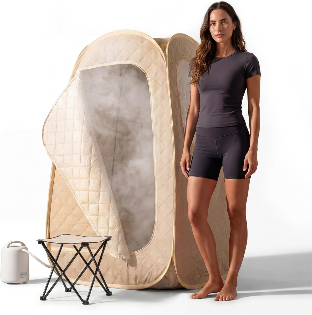 Sauneras Portable Sauna - Collapsible Personal Steam Sauna - Portable Home Spa